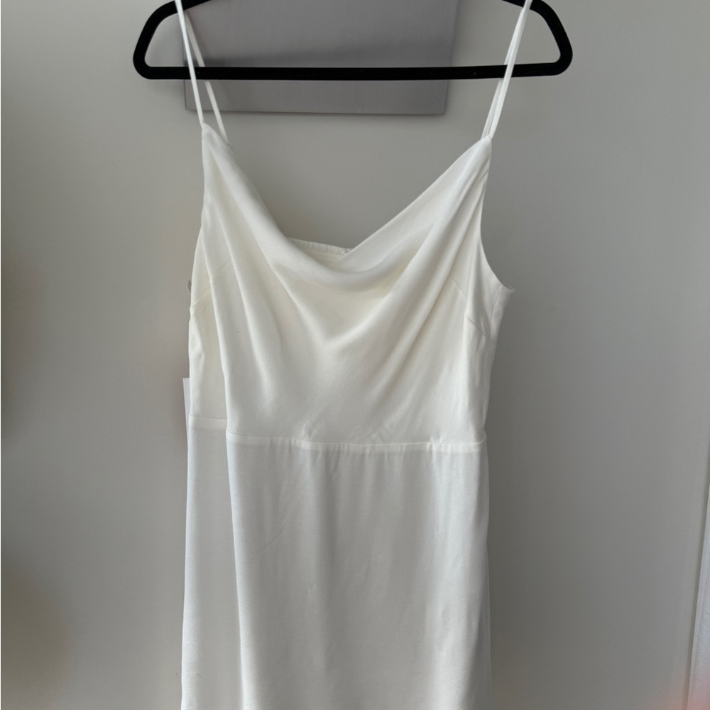 Sunday Best Cream Slip Dress